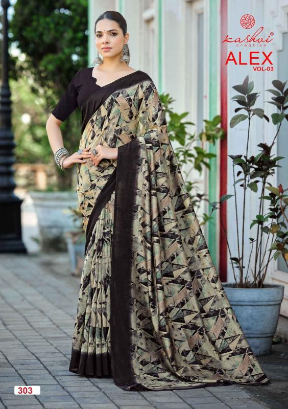 Kashvi alex vol-3 saree clothing wholesale suppliers india